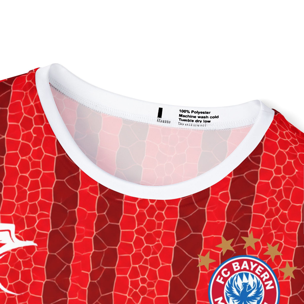 Men's Red Soccer Jersey — Luis Diaz #7 All-Over Print