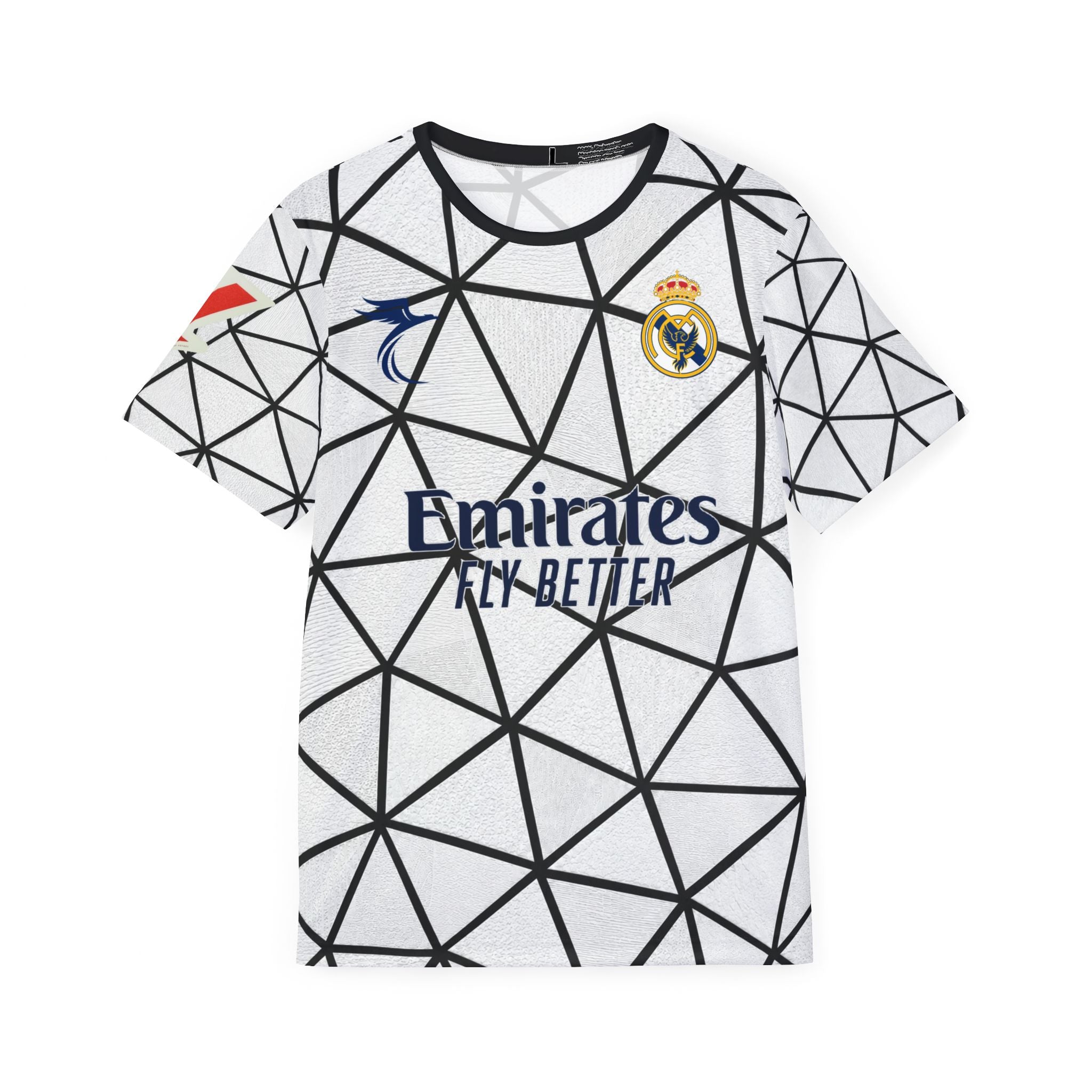 Men's Soccer Jersey — #10 Mbappé Teal Replica Shirt (Emirates Fly Better)