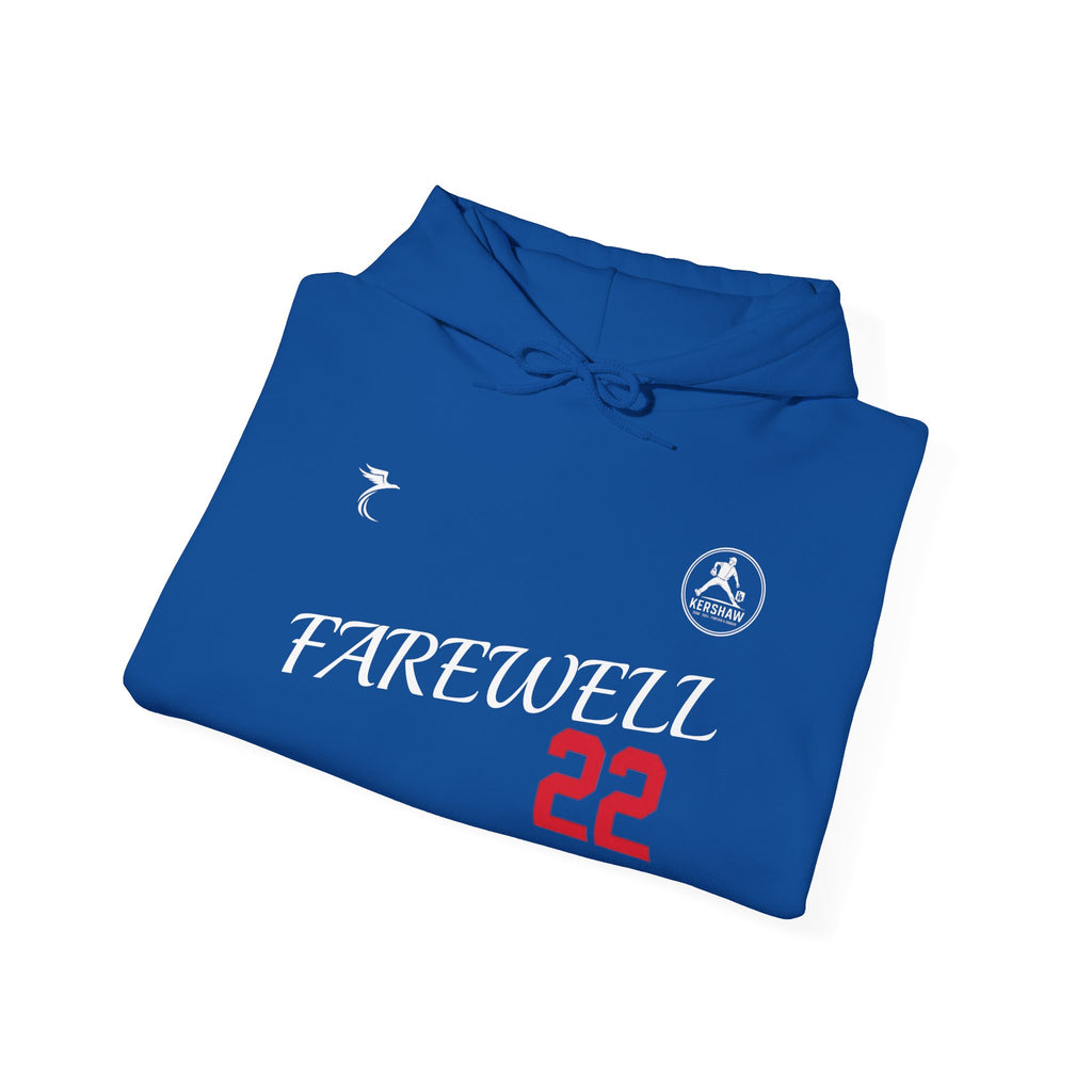 Farewell Kershaw 22  Unisex Hoodie - Celebrating the Goat