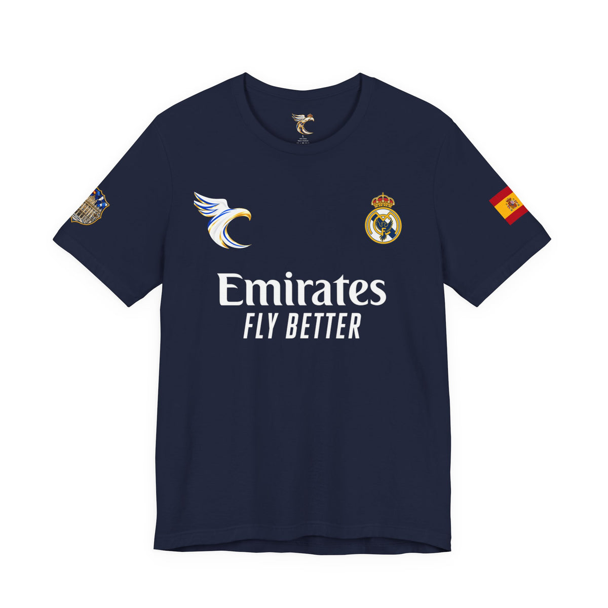 Real Madrid Crest Soccer Fan T-Shirt