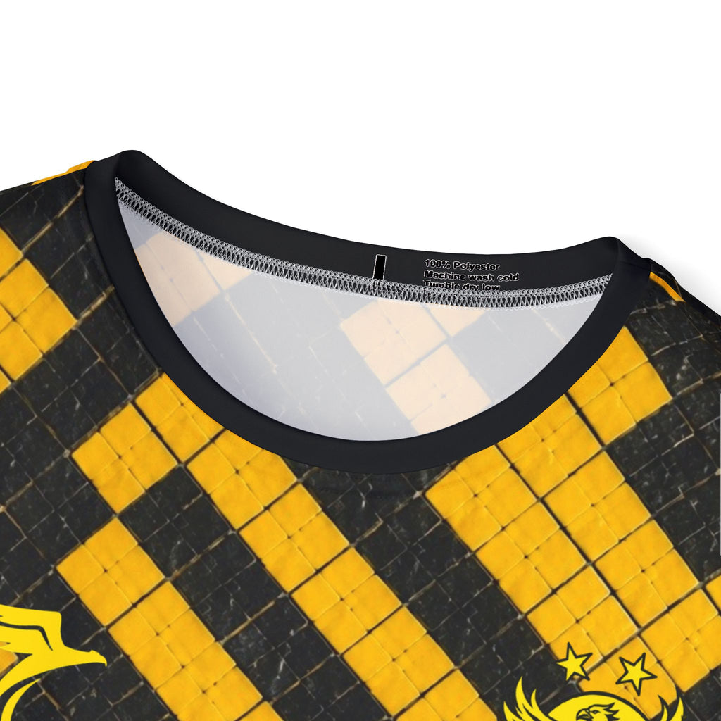 Men's Football Jersey — Dortmund Black & Yellow Geometric Kit with "7" Back