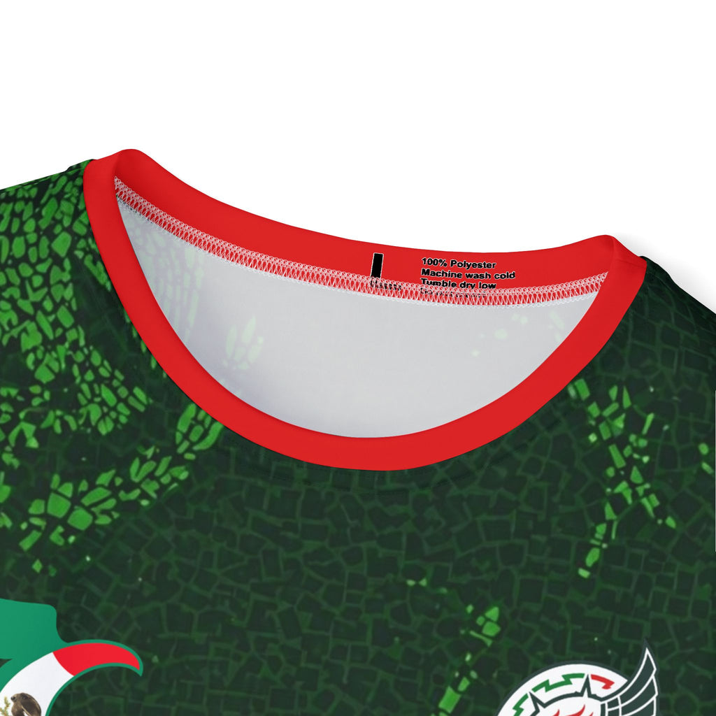 Men's Sports Jersey - Mexico National Team Style, Customizable Player Name & Number