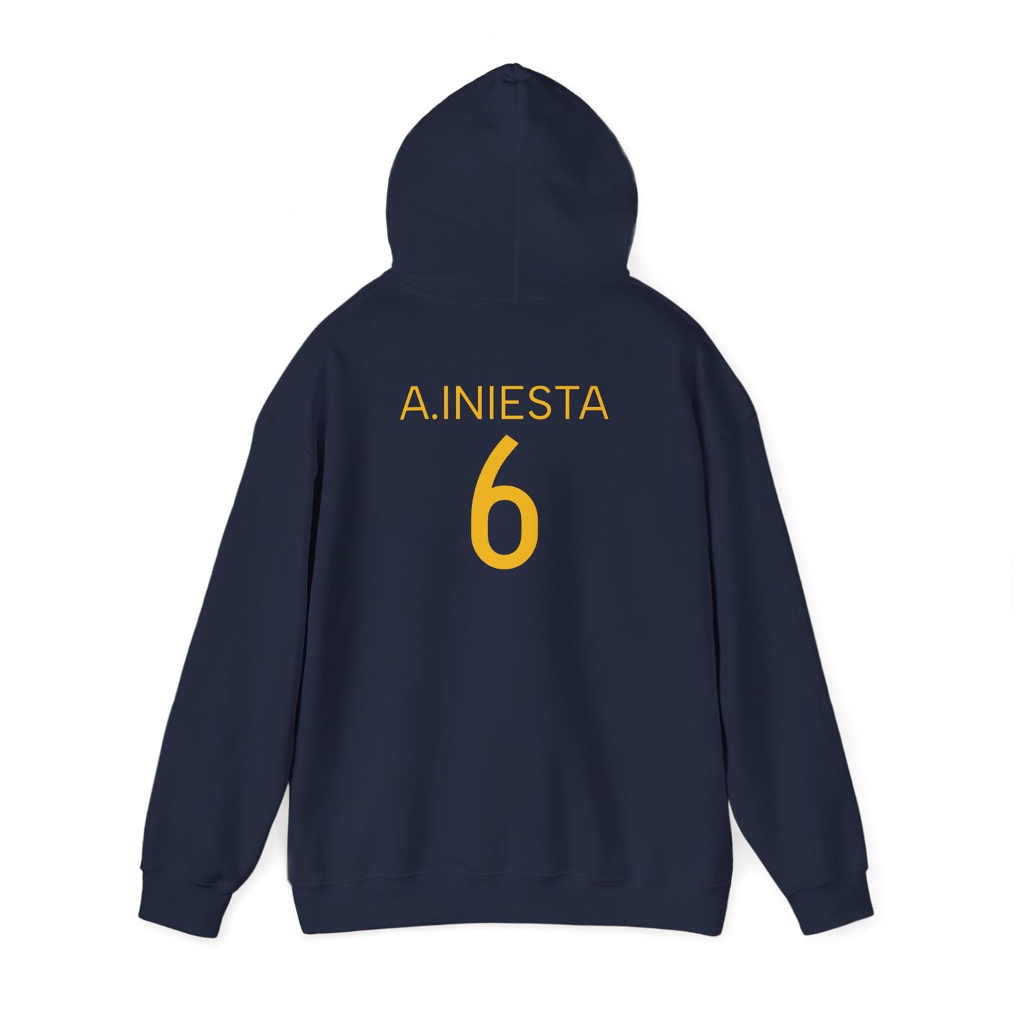Spain 2010 Iniesta Unisex Sporty Hoodie  image 2