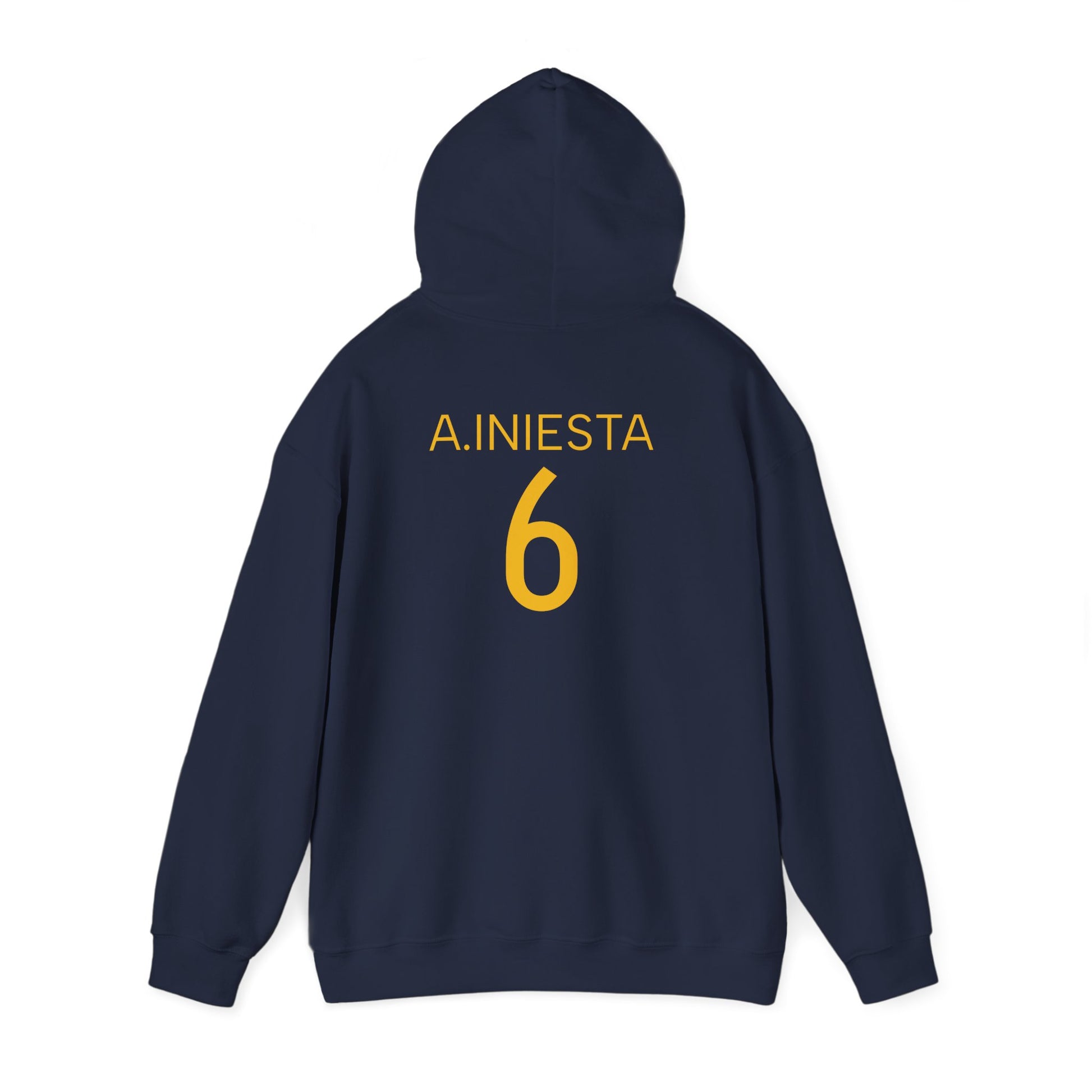 Spain 2010 Iniesta Unisex Sporty Hoodie  image 2