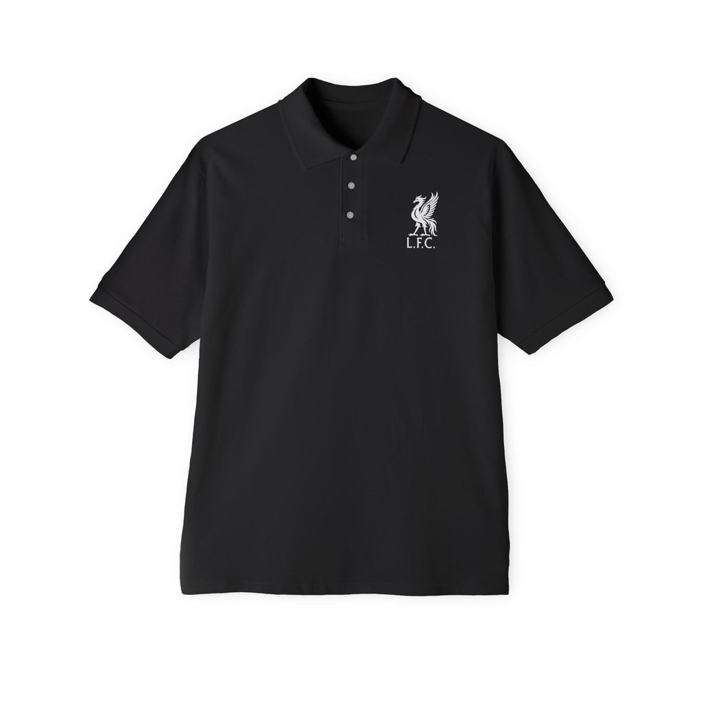 Liverpool-Inspired Men's Polo — 'Mac Allister 10' Embroidered Football Polo
