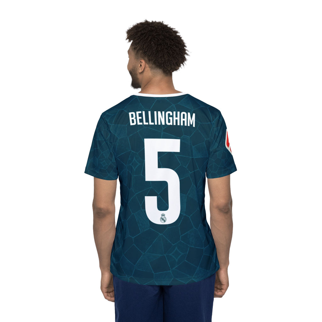 Men's Soccer Jersey — Bellingham #5 Real Madrid Away Replica