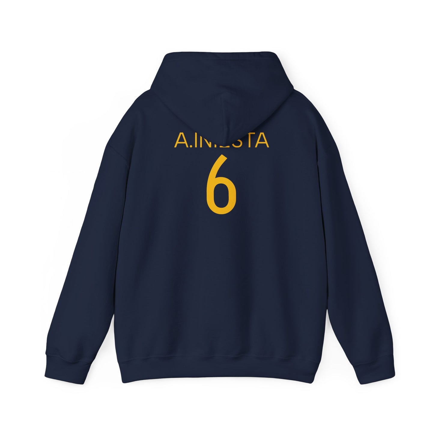 Spain 2010 Iniesta Unisex Sporty Hoodie  image 1