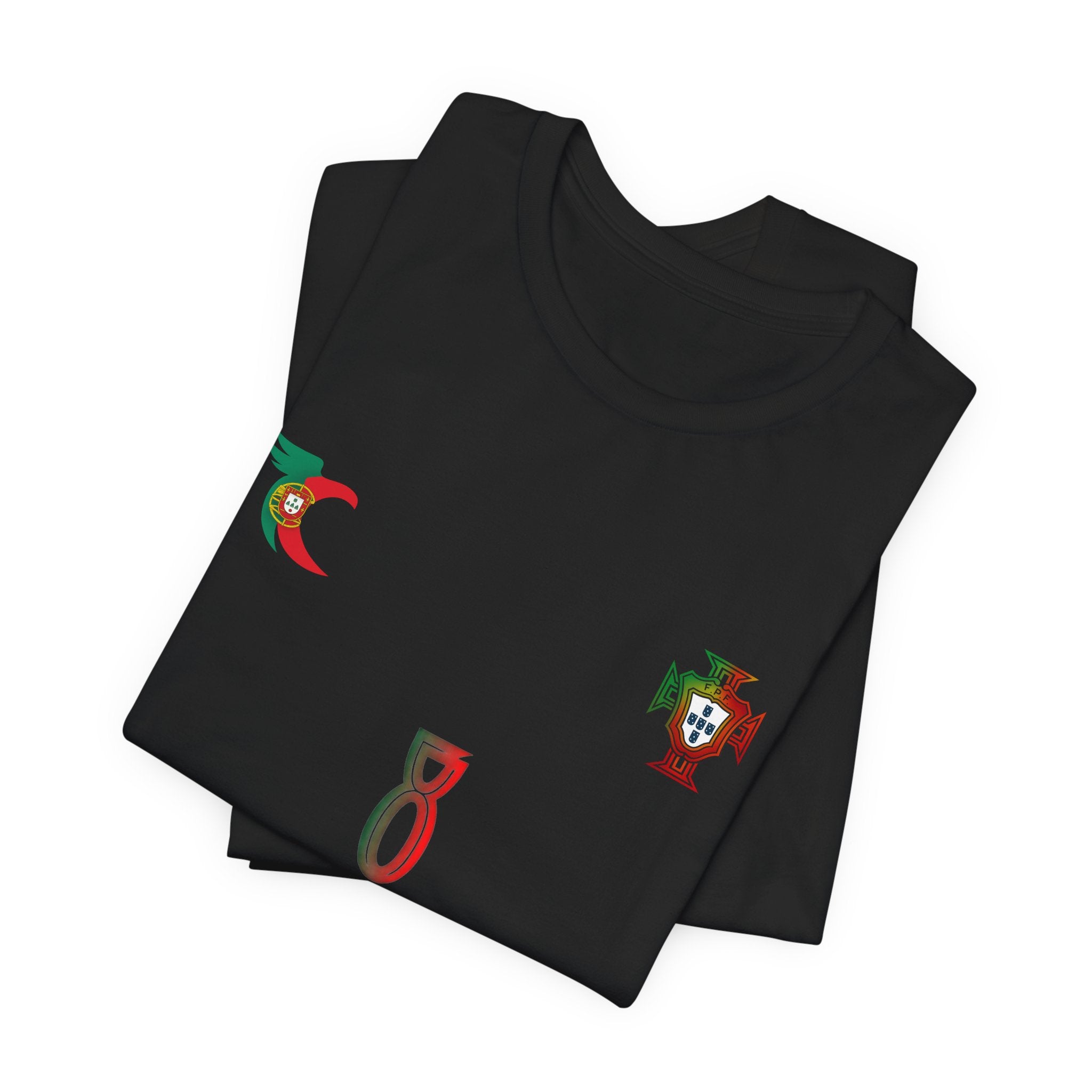 B. Fernandes Portugal Soccer Jersey Tee — Back Number 8 Football Fan Shirt