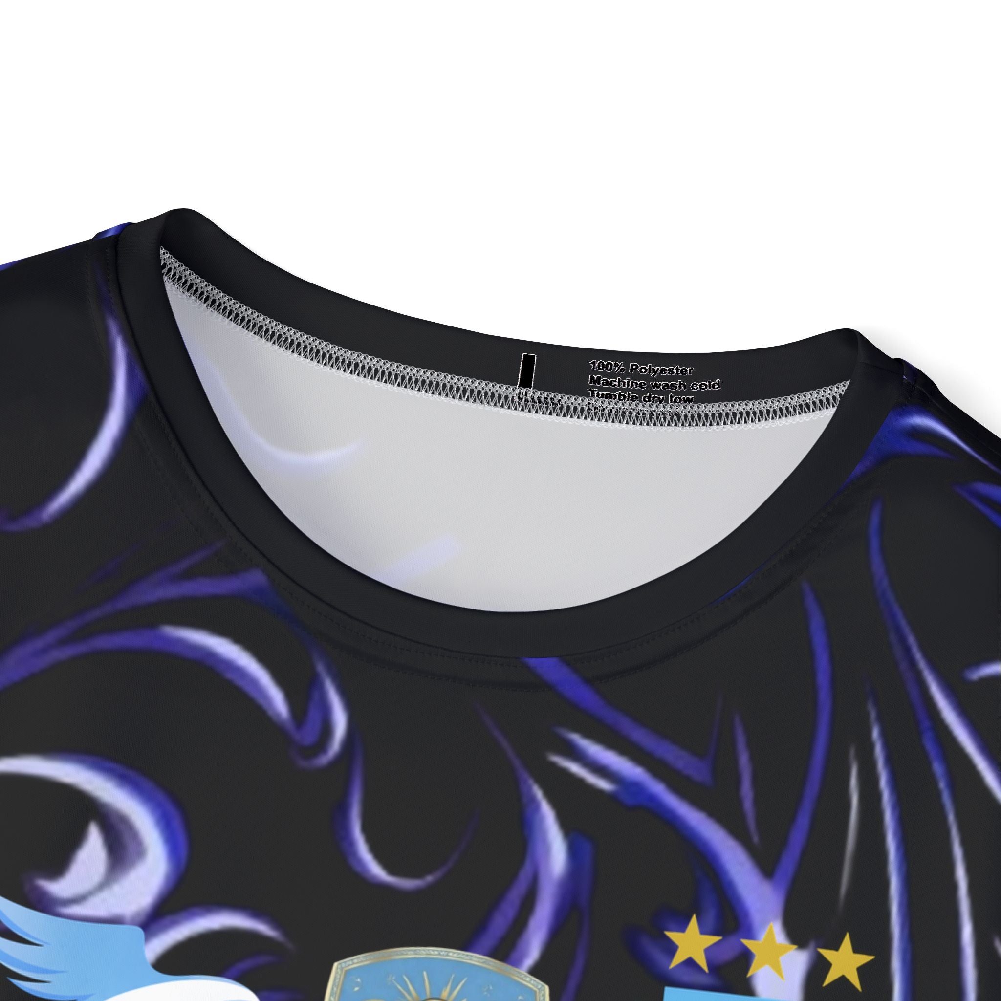 Argentina Floral Soccer Jersey – J. Alvarez #9 All-Over Print