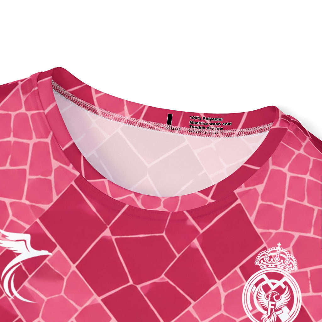 Pink Mosaic Soccer Jersey — Arda Güler #15 Replica
