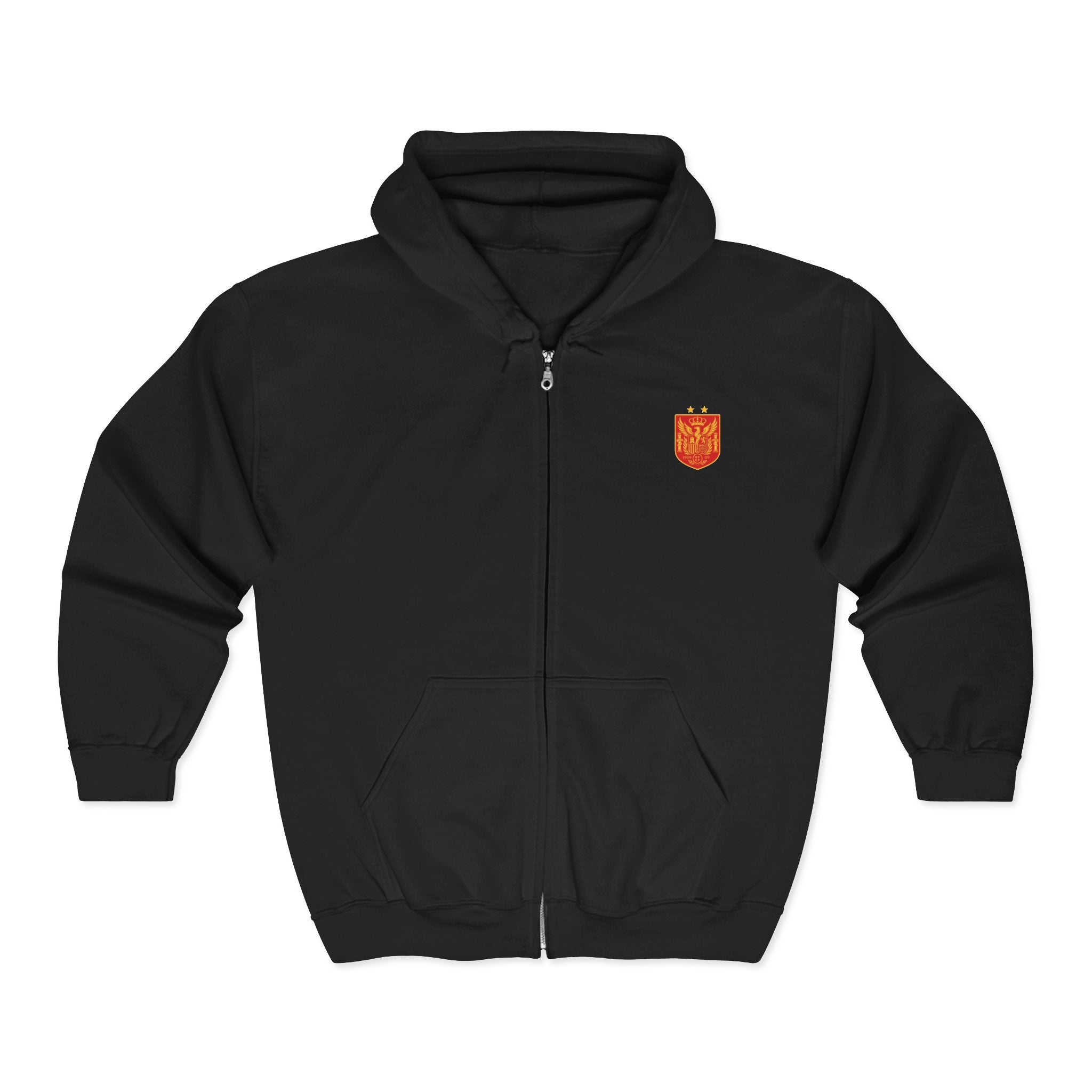 España Champions Zip Hoodie — La Furia Roja World Cup Tribute