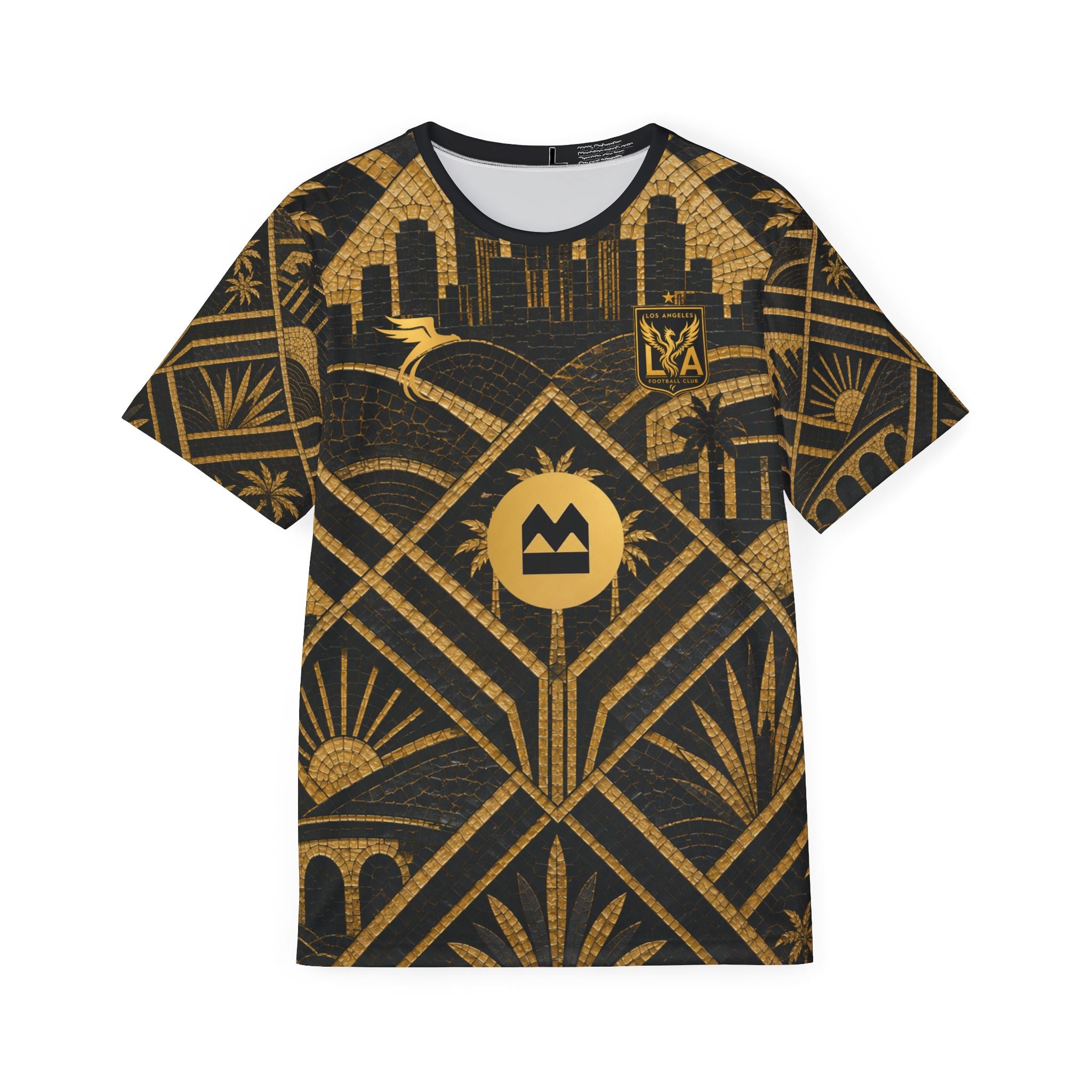 LAFC Black & Gold Soccer Jersey — Custom 'SON 7' Numbered Fan Shirt