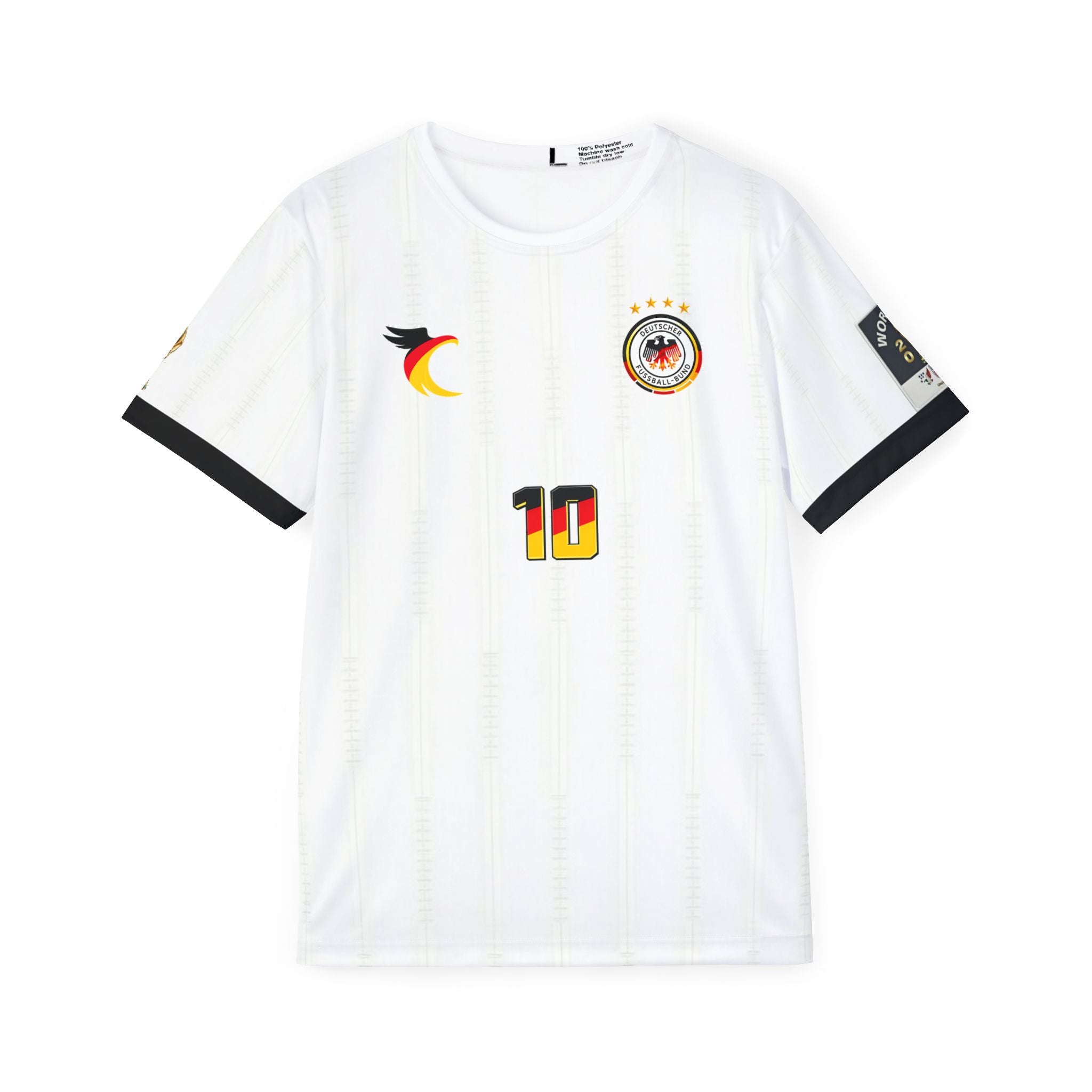 Germany Soccer Jersey — Musiala #10 White Men's Football Shirt