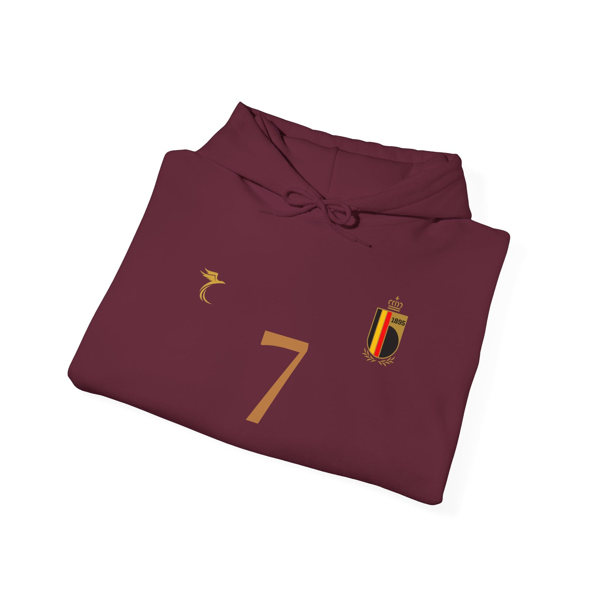 Belgium De Bruyne Unisex Soccer Hooded Sweatshirt - Celebrate Your Team Spirit  image 3