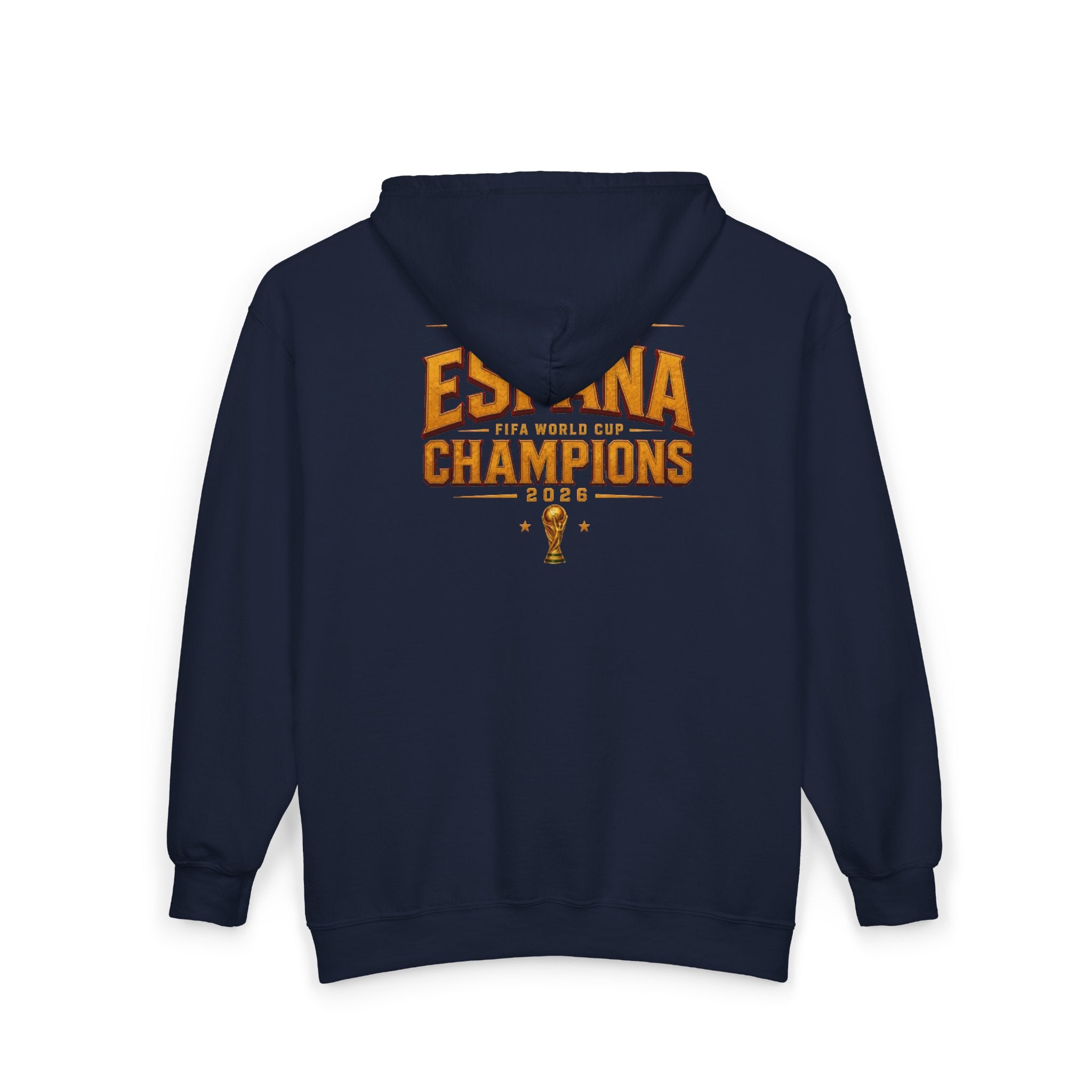España Champions Zip Hoodie — La Furia Roja World Cup Tribute