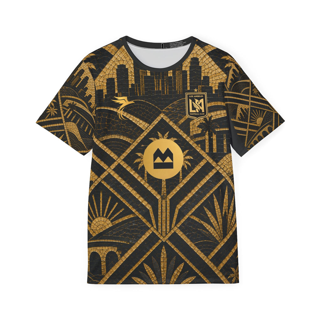LAFC Gold Crest Soccer Jersey — Custom 'Son 7' Fan Tee