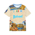 Maradona #10 Naples Mosaic Soccer Jersey — Buitoni Retro Tribute