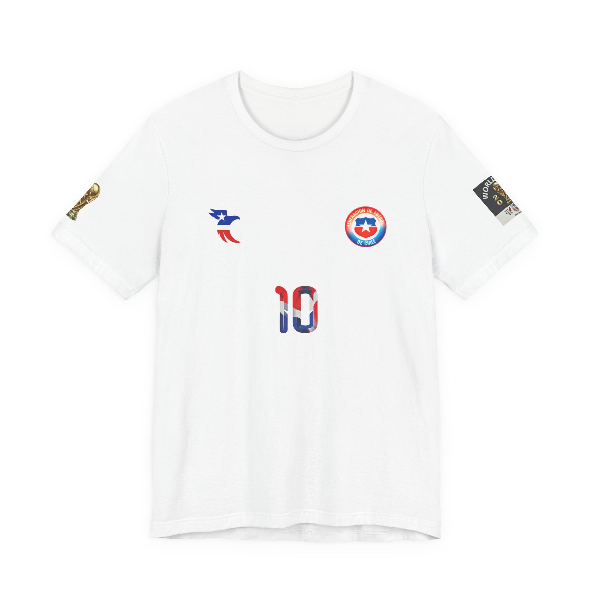 Alexis #7 Soccer Jersey Tee | Chile Football Number 7