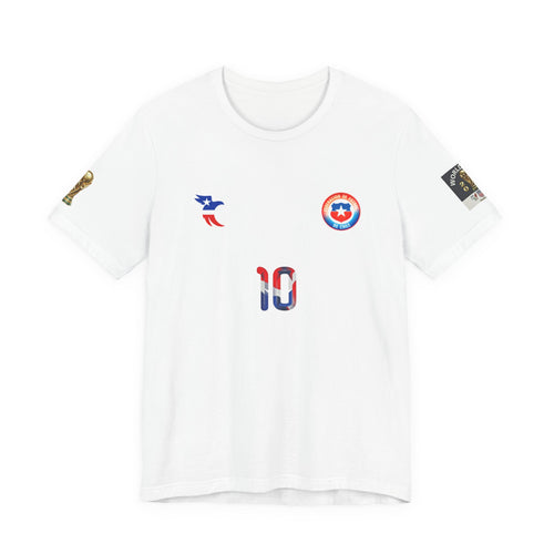 Alexis #7 Soccer Jersey Tee | Chile Football Number 7