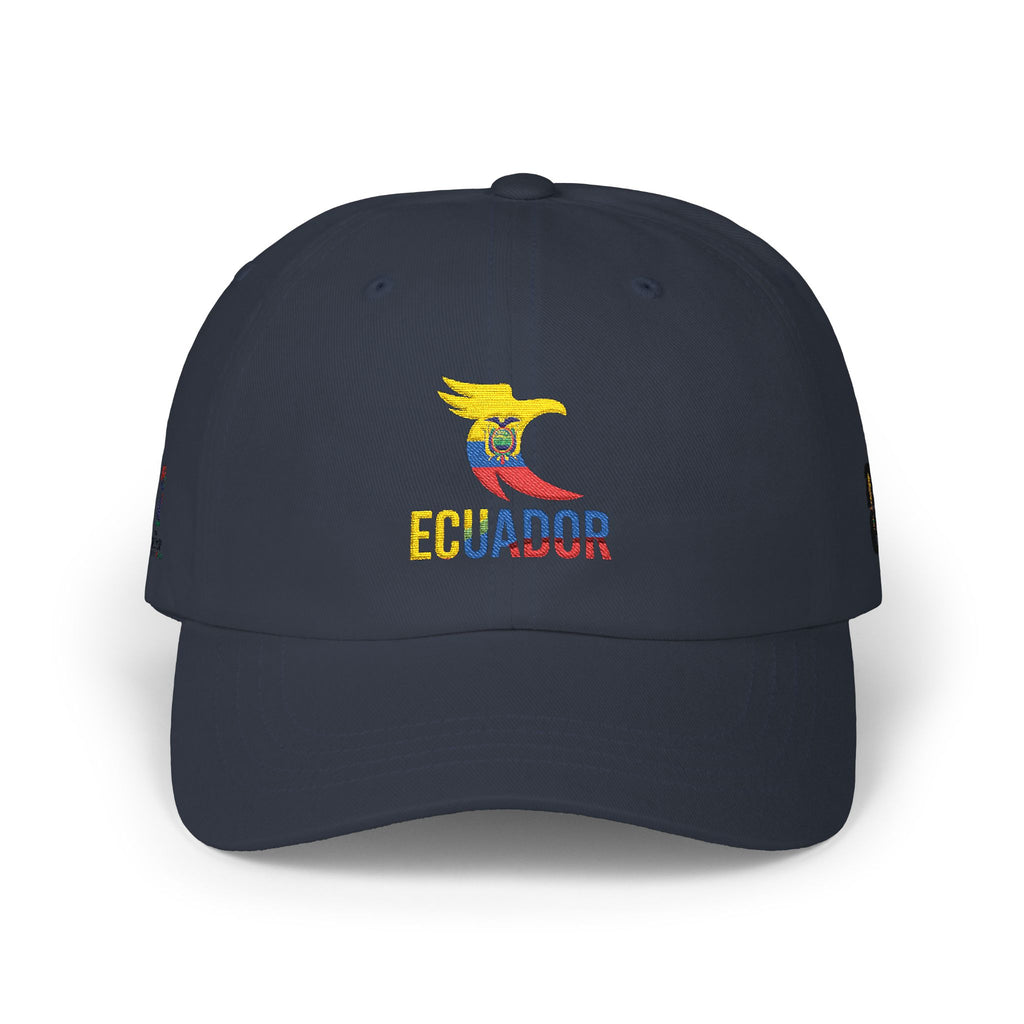 Ecuador Cap — Ecuador Flag & Crest Embroidered