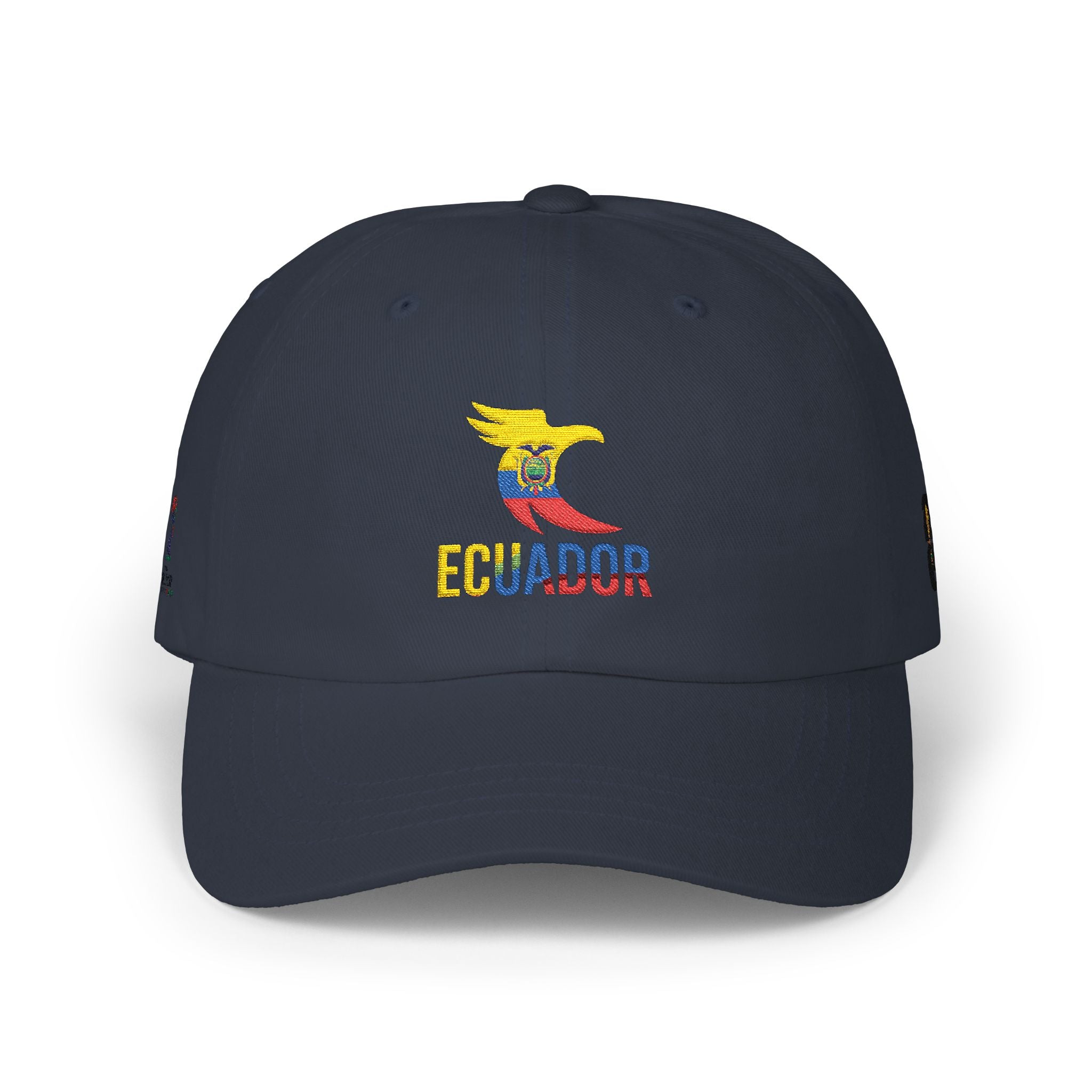 Ecuador Cap — Ecuador Flag & Crest Embroidered