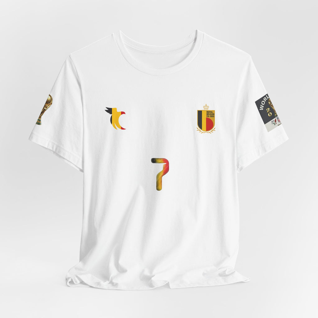De Bruyne 7 Jersey Tee | Belgium soccer number 7 shirt