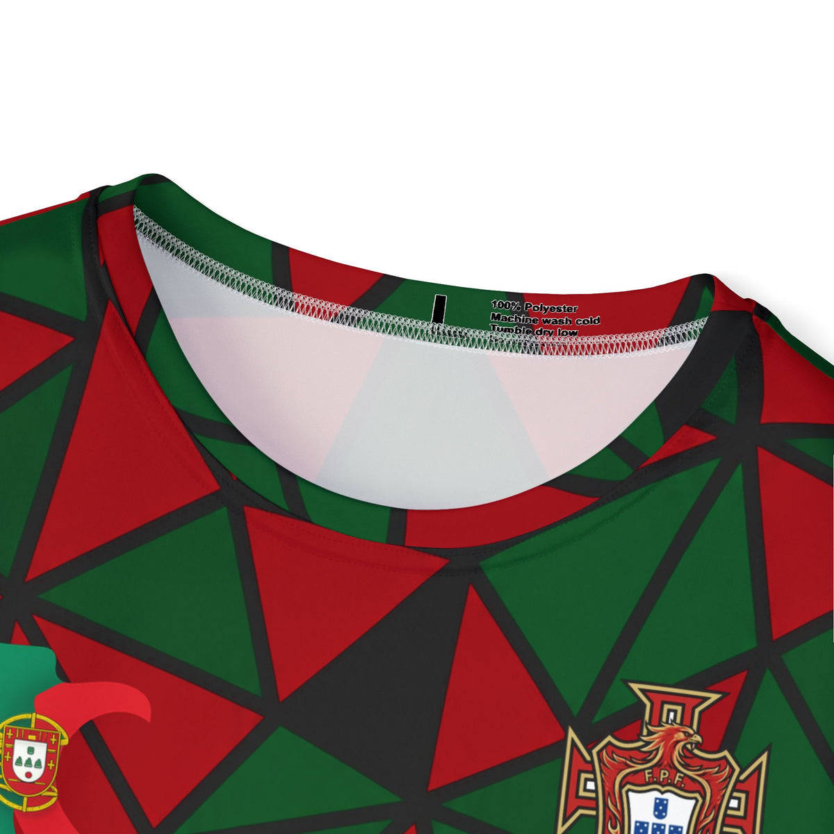 Portugal Mosaic Football Jersey — Ronaldo #7 Soccer Shirt