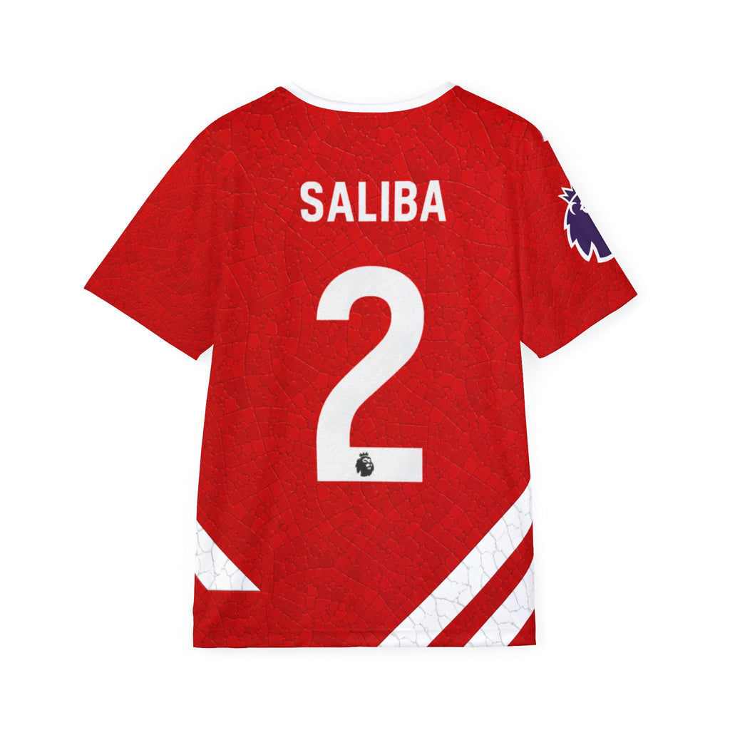 Soccer Jersey - Red Emirates Fly Better Number 2