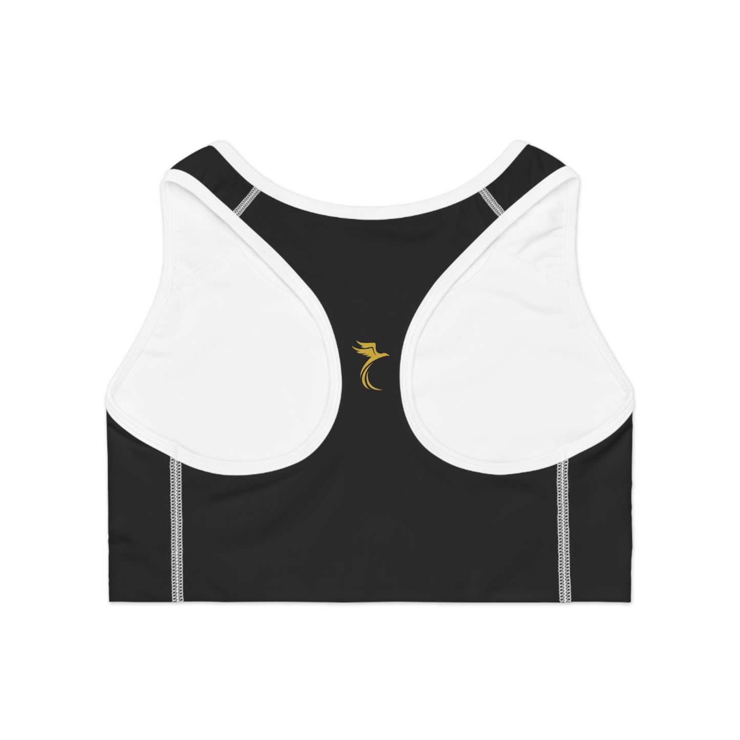 Stylish Sports Bra with Elegant Logo image 1
