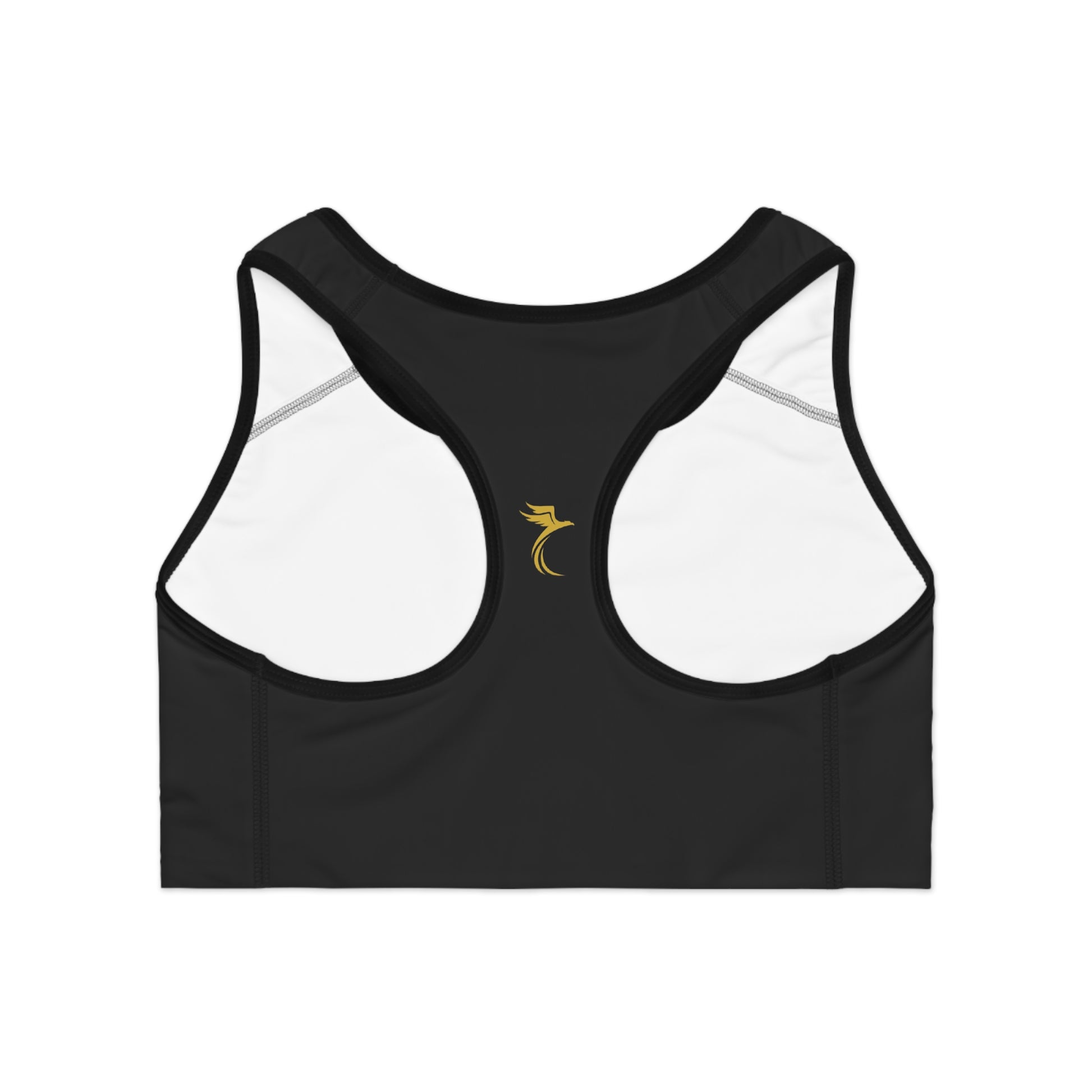 Stylish Sports Bra with Elegant Logo image 5
