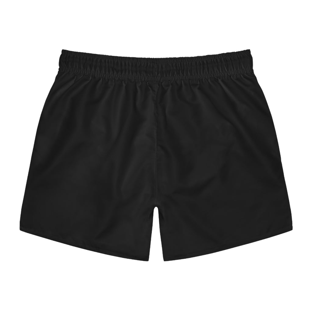 Stylish Black Swim Trunks for Summer Fun image 1