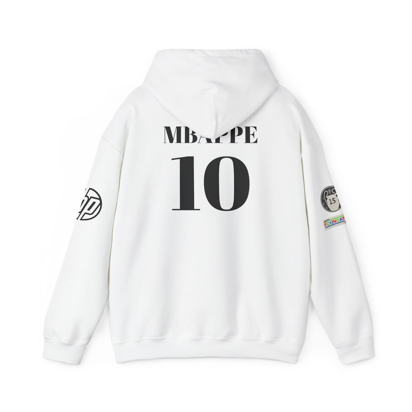 Real Madrid Mbappe Hoodie, Unisex Sports Sweatshirt, Soccer Fan Apparel image 1