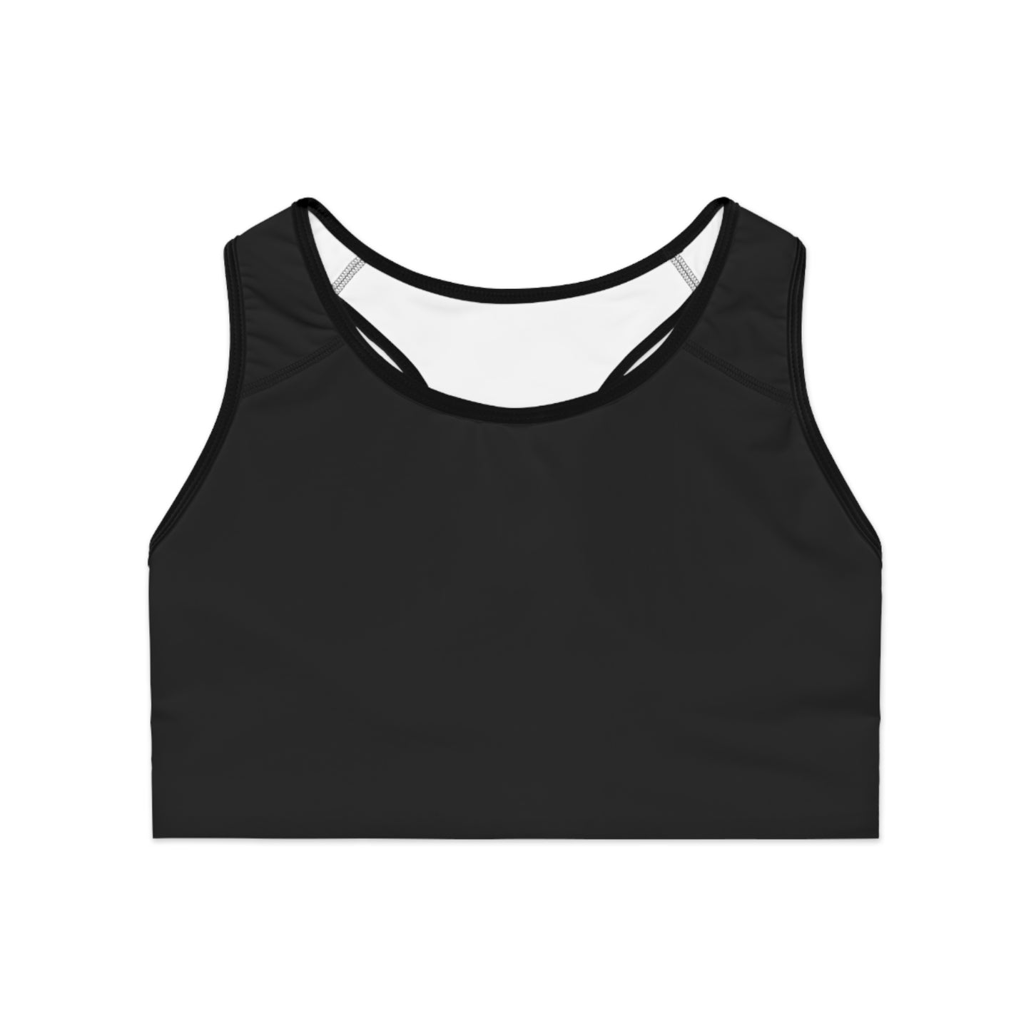 Stylish Sports Bra with Elegant Logo image 4