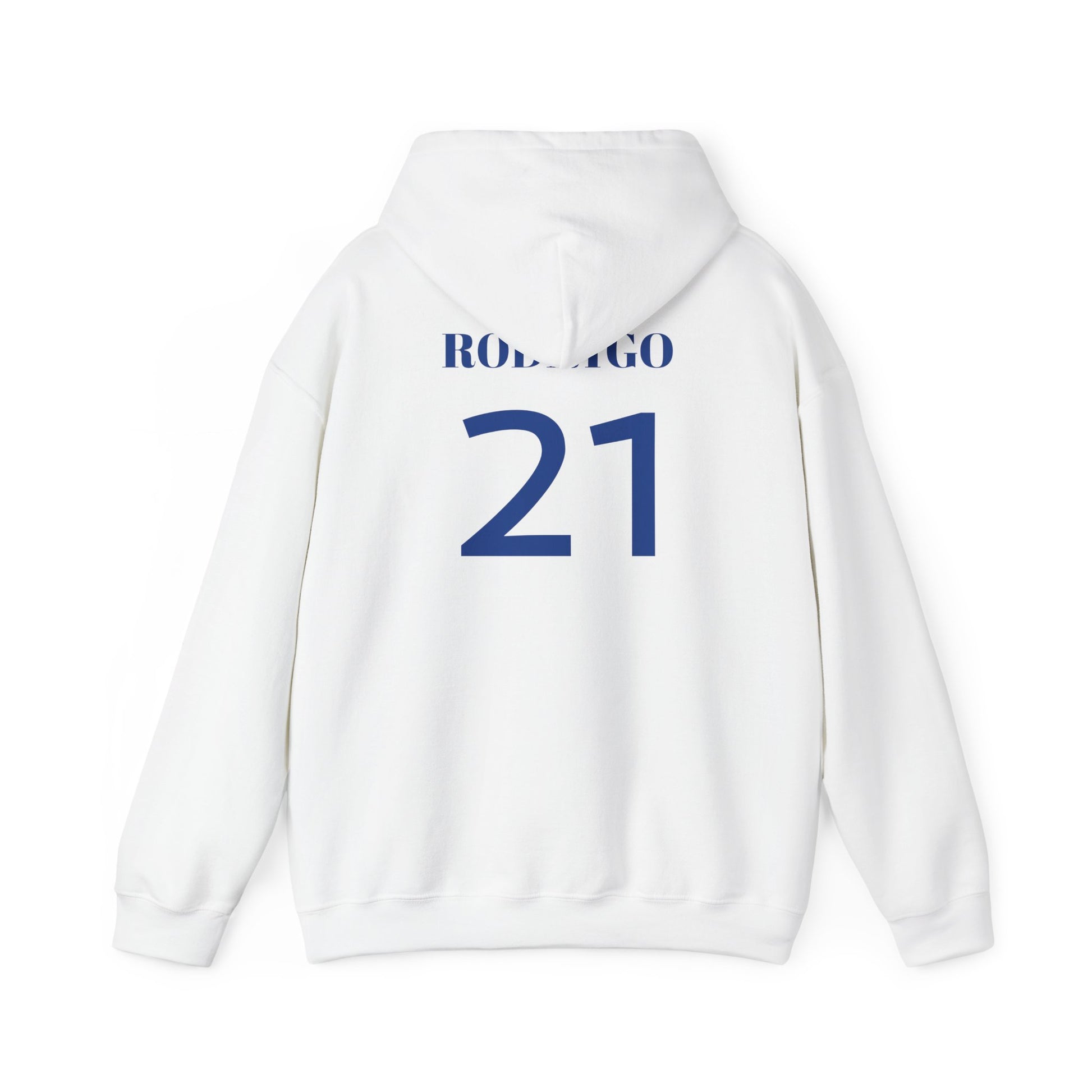 2022 Real Madrid Rodrygo Cozy Soccer Fan Hoodie image 1